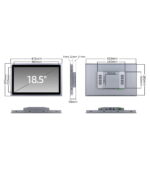 索奇 18.5寸工业显示器 A185WR/WZ/WG - Image 5